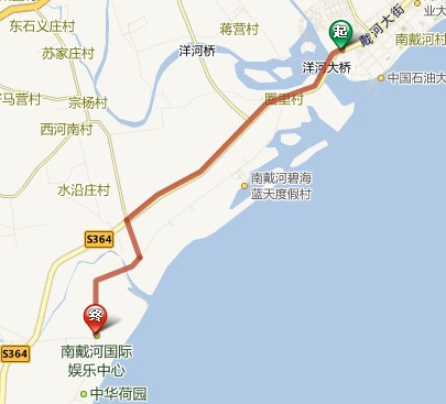 海拓旅馆到南娱