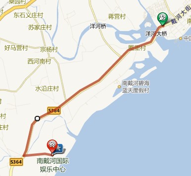 海拓旅馆到南娱